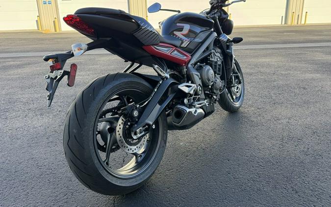 2022 Triumph Street Triple R Low Matte Silver Ice R