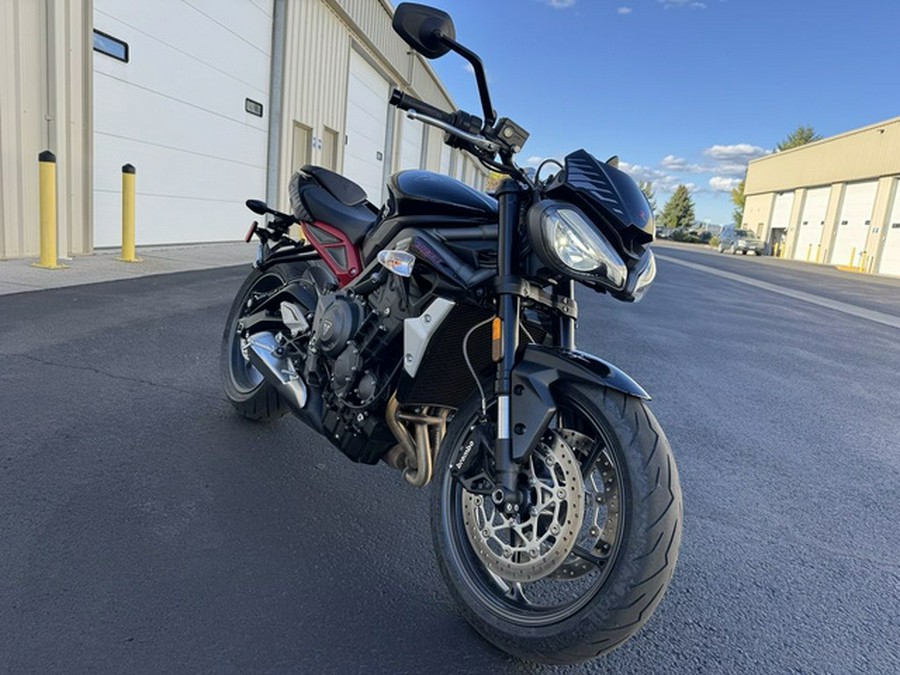 2022 Triumph Street Triple R Low Matte Silver Ice R
