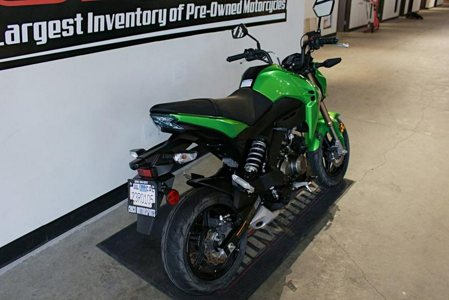 2017 Kawasaki Z125 PRO