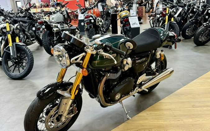 2025 Triumph Thruxton RS Final Edition Competition Green