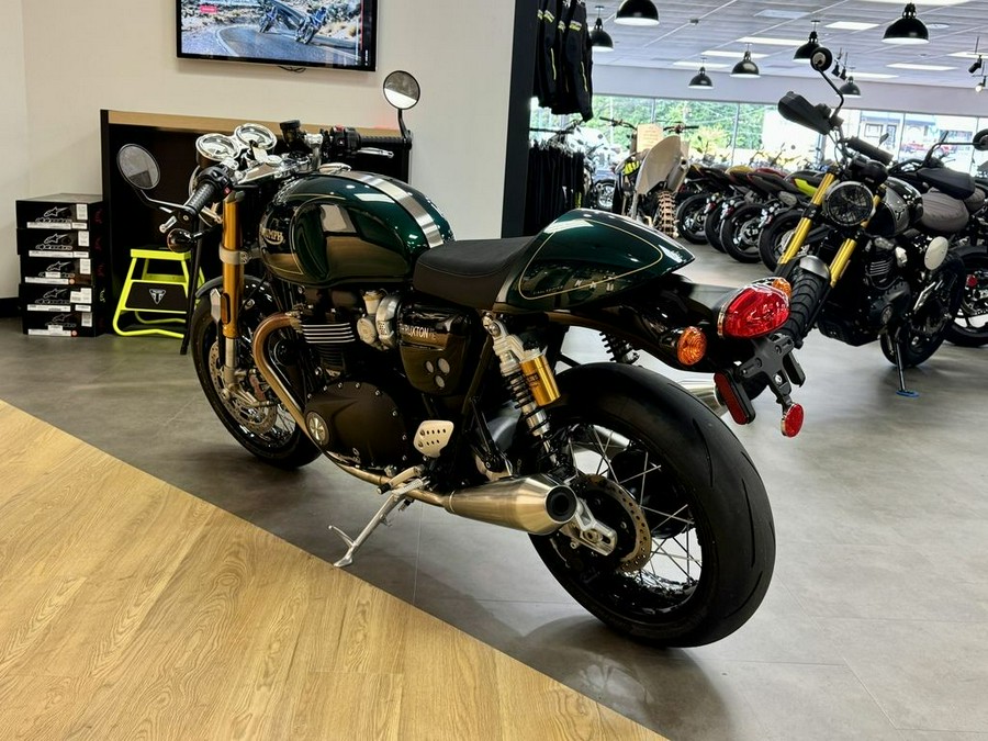 2025 Triumph Thruxton RS Final Edition Competition Green