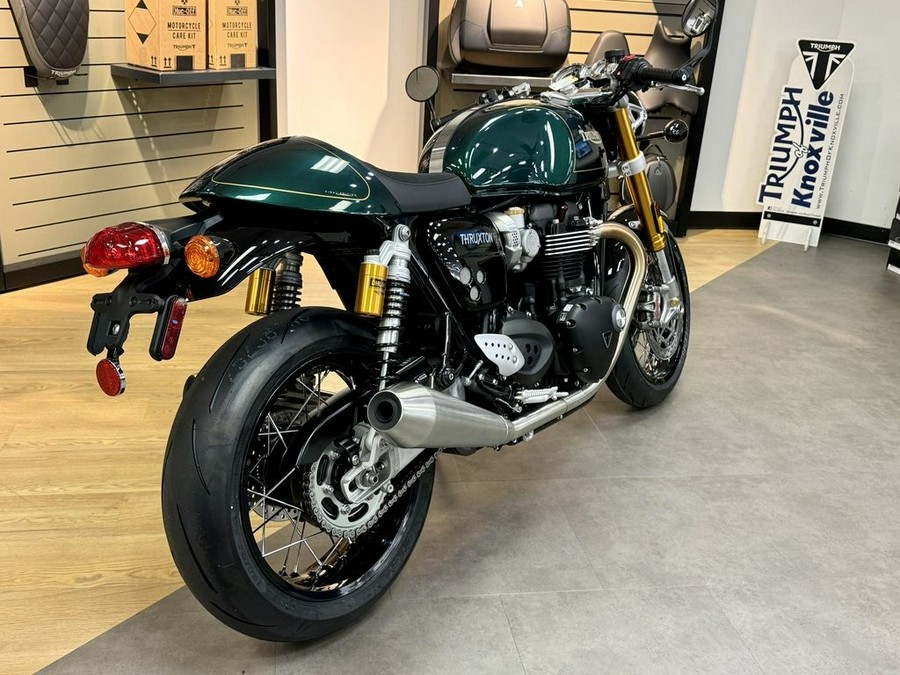 2025 Triumph Thruxton RS Final Edition Competition Green