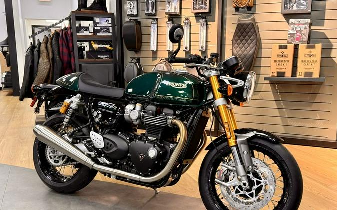 2025 Triumph Thruxton RS Final Edition Competition Green