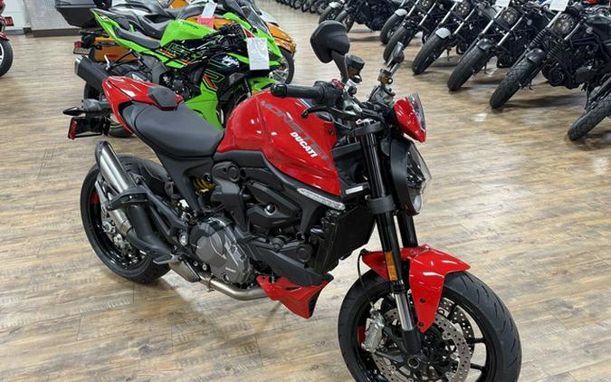 2022 Ducati Monster + Ducati Red