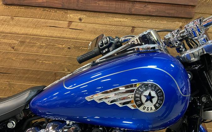 2025 Harley-Davidson® Fat Boy® Blue Burst FLFB