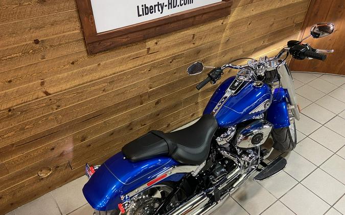 2025 Harley-Davidson® Fat Boy® Blue Burst FLFB