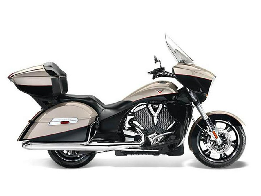 2014 Victory Motorcycles® Cross Country Tour® Two-Tone Goldrush & Black