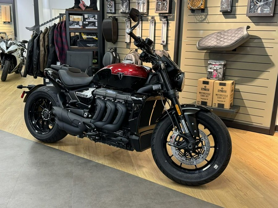 2025 Triumph Rocket 3 Storm R Carnival Red/Sapphire Black