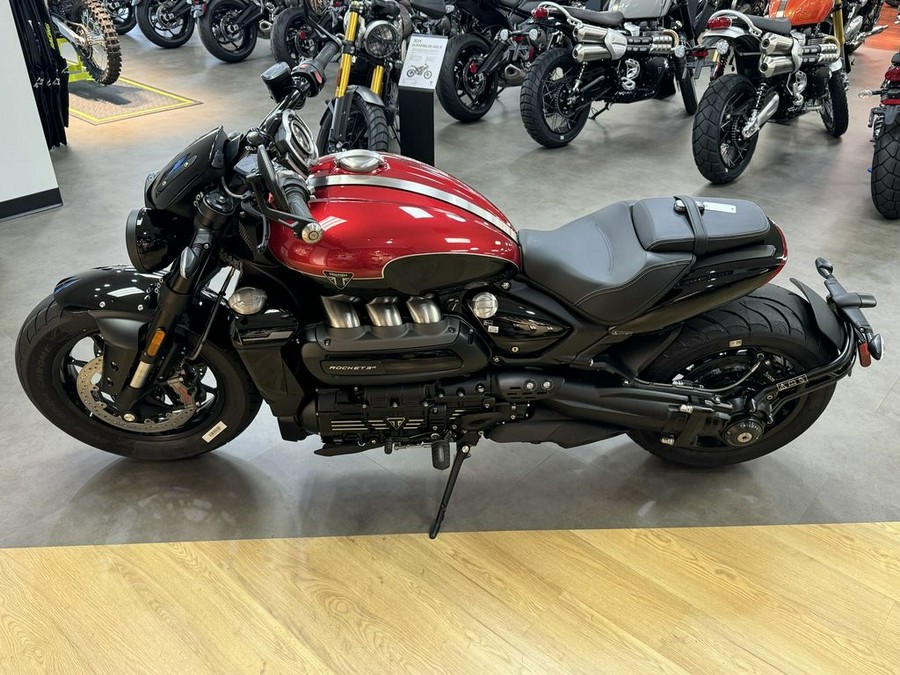 2025 Triumph Rocket 3 Storm R Carnival Red/Sapphire Black