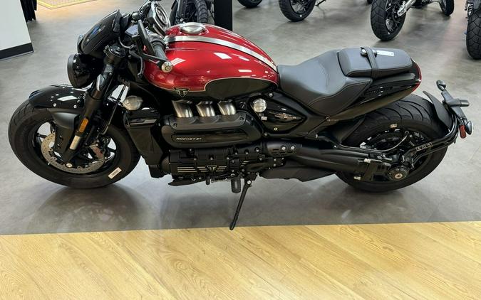 2025 Triumph Rocket 3 Storm R Carnival Red/Sapphire Black