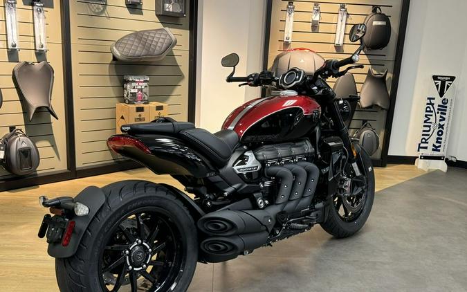 2025 Triumph Rocket 3 Storm R Carnival Red/Sapphire Black