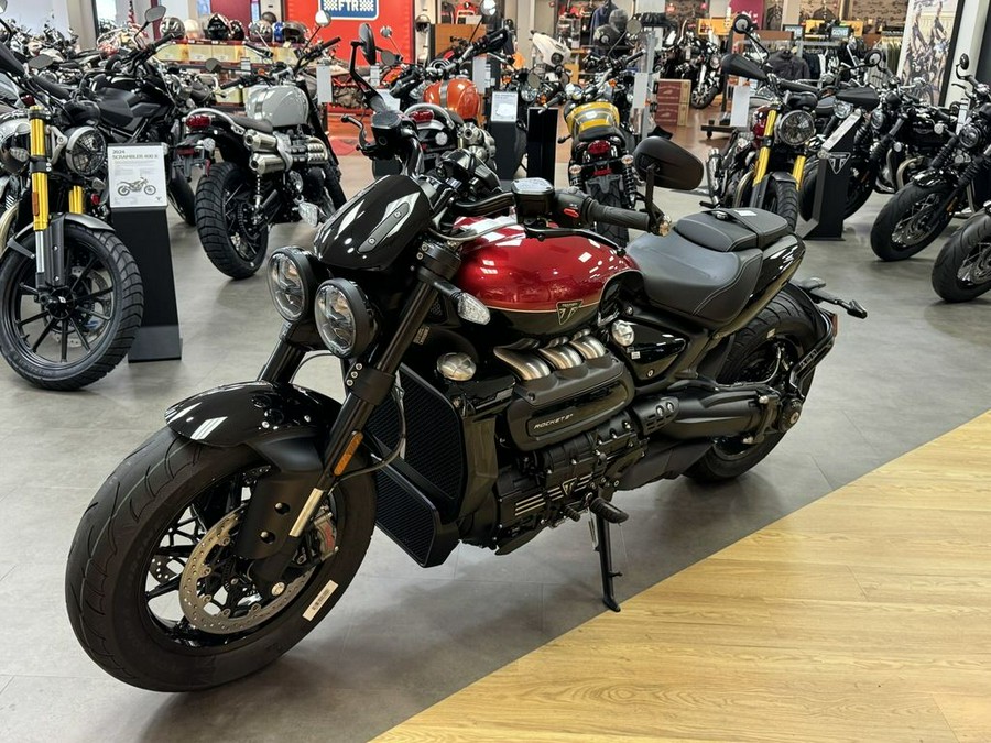 2025 Triumph Rocket 3 Storm R Carnival Red/Sapphire Black