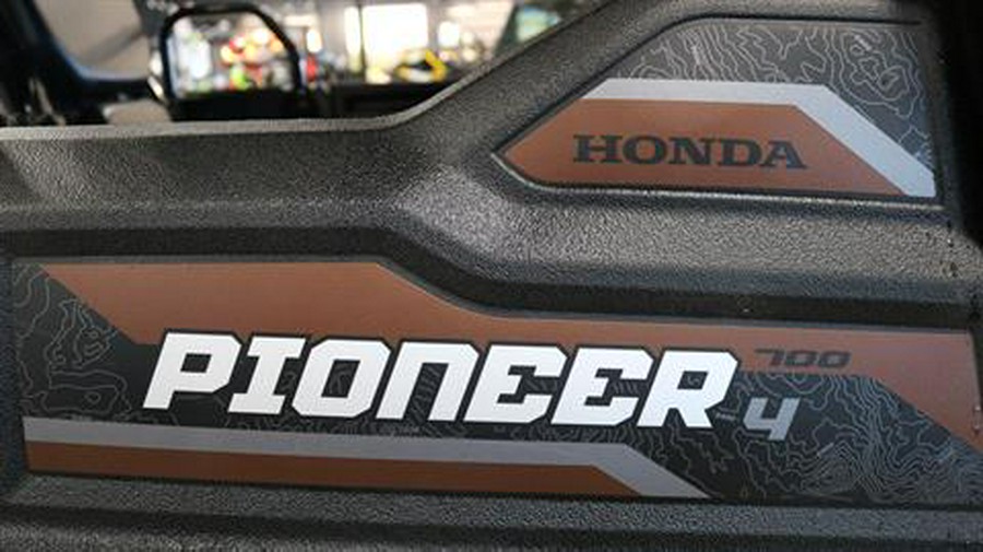 2022 Honda Pioneer 700-4 Deluxe