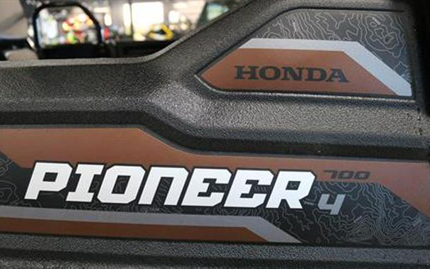 2022 Honda Pioneer 700-4 Deluxe