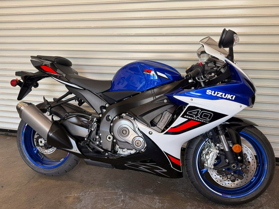 2027 Suzuki GSX-R 600Z 40th Anniversary Edition