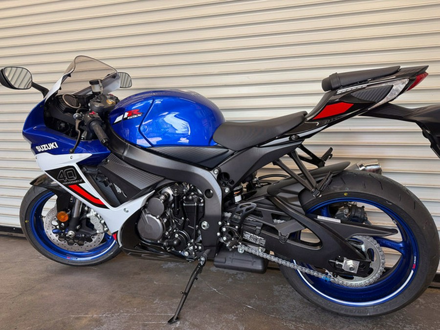 2027 Suzuki GSX-R 600Z 40th Anniversary Edition