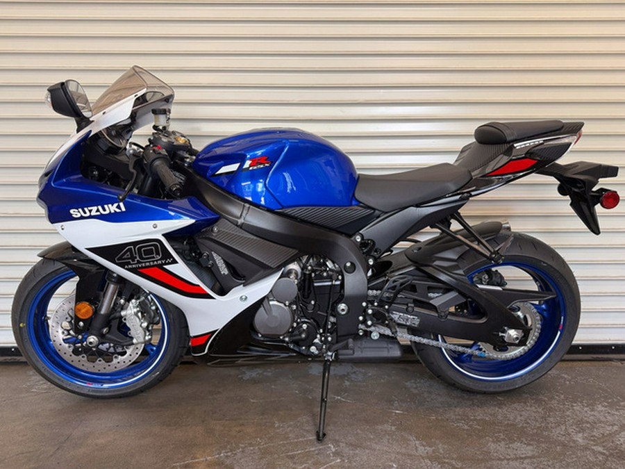 2027 Suzuki GSX-R 600Z 40th Anniversary Edition