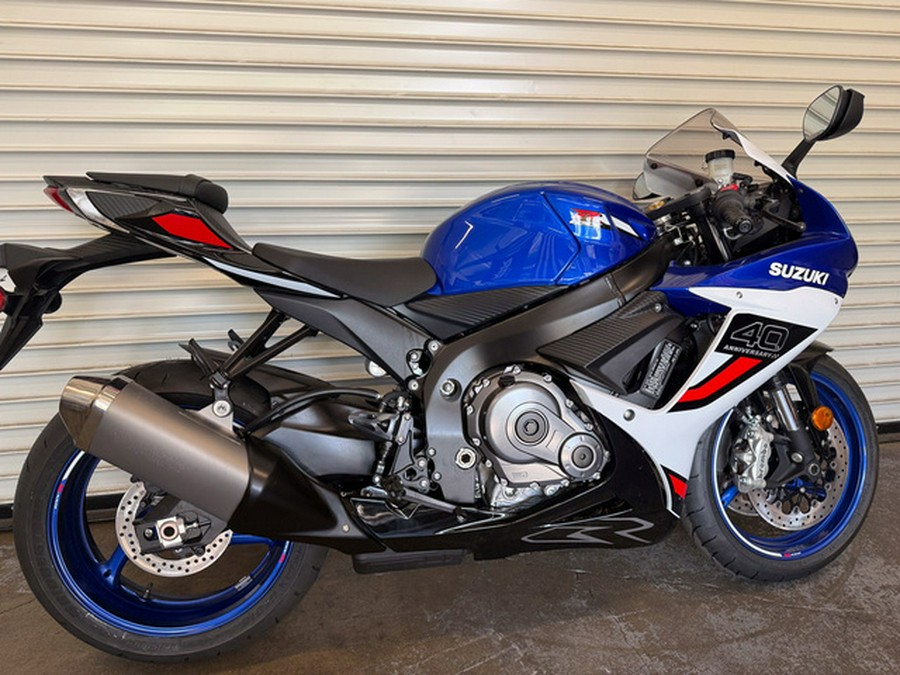 2027 Suzuki GSX-R 600Z 40th Anniversary Edition