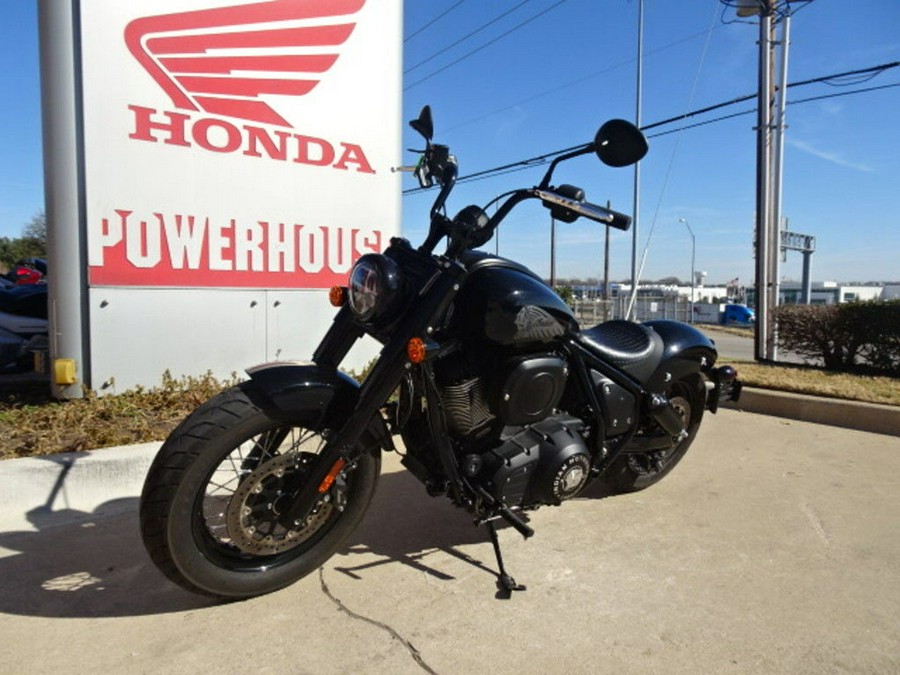 2022 Indian Motorcycle® Chief® Bobber Black Metallic