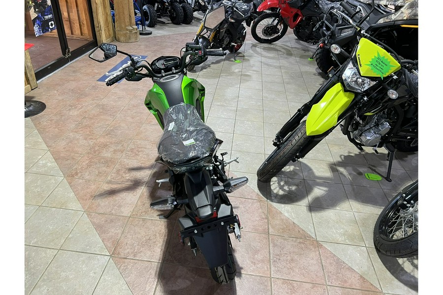 2024 Kawasaki Z125 Pro - Candy Lime Green