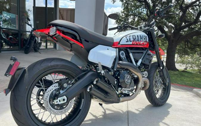 2023 Ducati Scrambler Urban Motard Star White Silk and Ducati GP ’19 Red