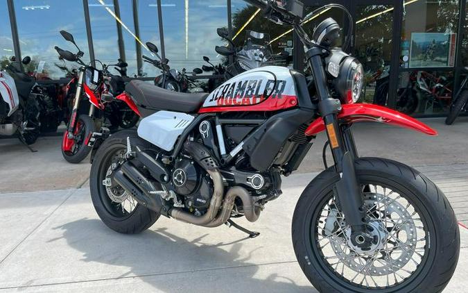 2023 Ducati Scrambler Urban Motard Star White Silk and Ducati GP ’19 Red