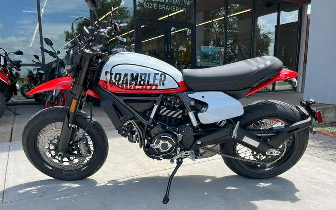 2023 Ducati Scrambler Urban Motard Star White Silk and Ducati GP ’19 Red