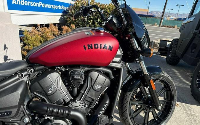2025 Indian Sport Scout Sixty Limited Sunset Red Smoke