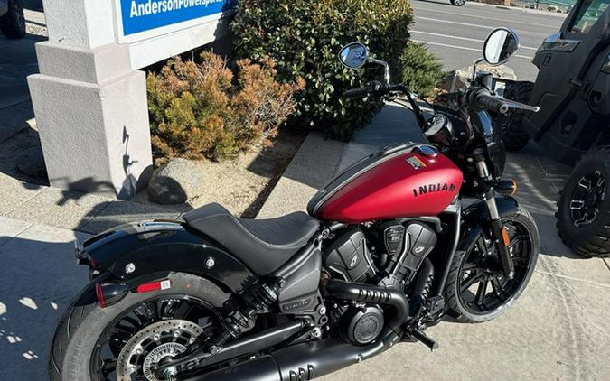 2025 Indian Sport Scout Sixty Limited Sunset Red Smoke