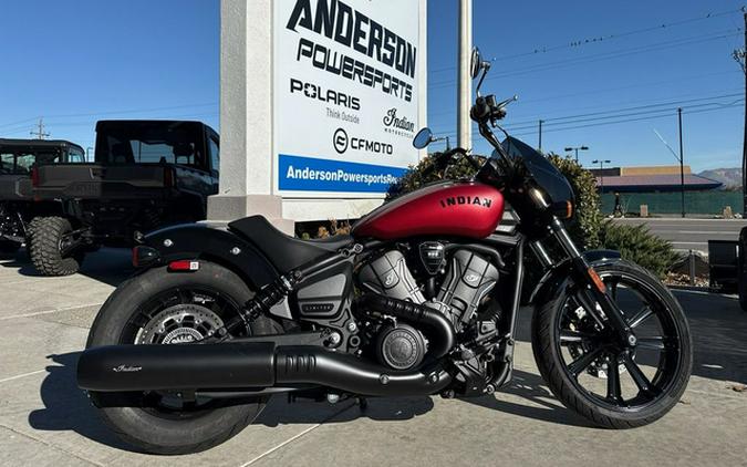 2025 Indian Sport Scout Sixty Limited Sunset Red Smoke
