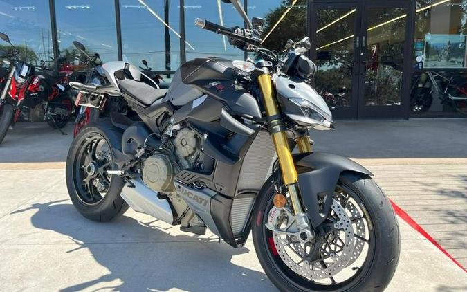 2024 Ducati Streetfighter V4 S Grey & Black