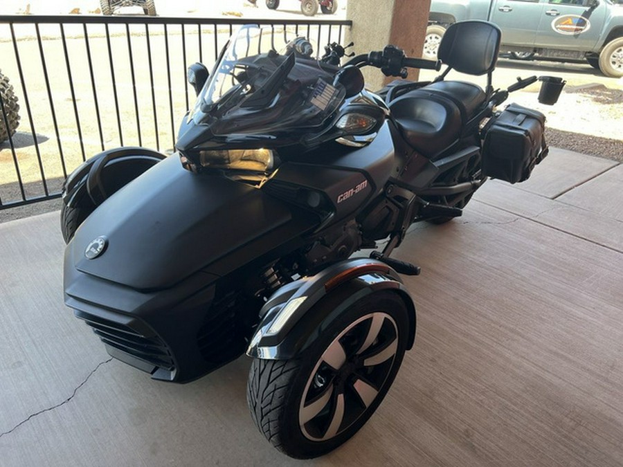 2018 Can-Am Spyder F3-S 6-speed semi-automatic with reverse