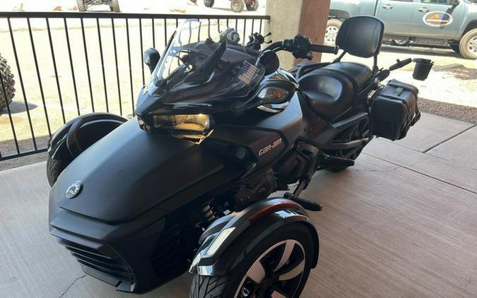 2018 Can-Am Spyder F3-S 6-speed semi-automatic with reverse