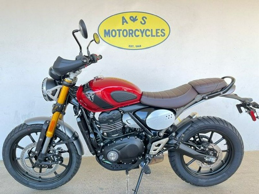 New 2024 Triumph SCRAMBLER 400 X