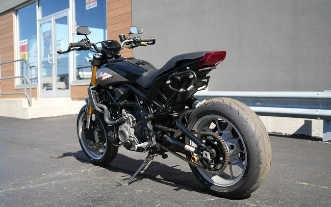 2019 Indian Motorcycle FTR 1200 S Titanium Metallic over Thunder Black Pearl