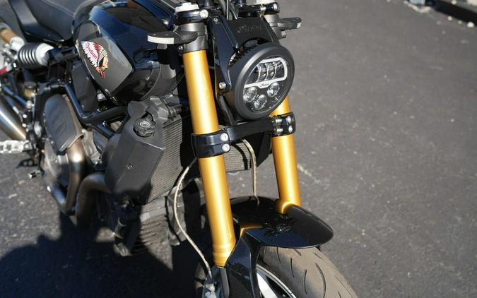 2019 Indian Motorcycle FTR 1200 S Titanium Metallic over Thunder Black Pearl