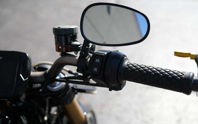 2019 Indian Motorcycle FTR 1200 S Titanium Metallic over Thunder Black Pearl