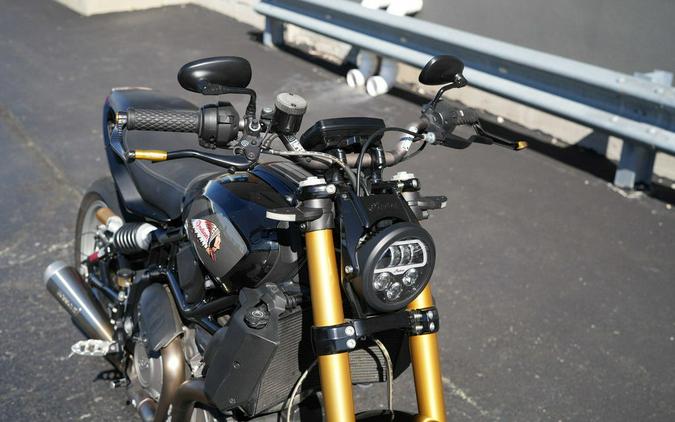 2019 Indian Motorcycle FTR 1200 S Titanium Metallic over Thunder Black Pearl