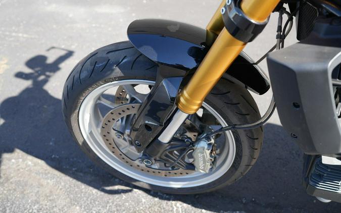 2019 Indian Motorcycle FTR 1200 S Titanium Metallic over Thunder Black Pearl