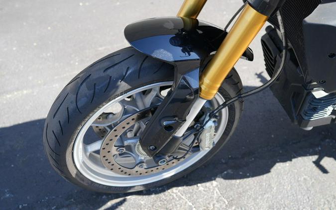 2019 Indian Motorcycle FTR 1200 S Titanium Metallic over Thunder Black Pearl