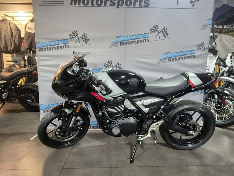 2026 Triumph Thruxton 400 Phantom Black / Aluminium Silver 400