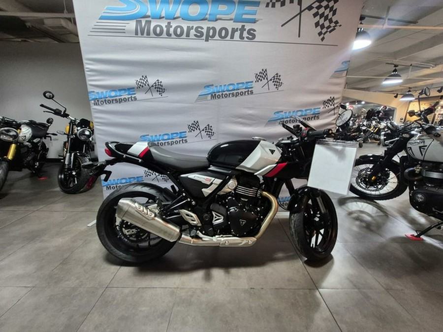2026 Triumph Thruxton 400 Phantom Black / Aluminium Silver 400