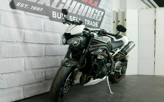 2019 Triumph Street Triple RS Crystal White