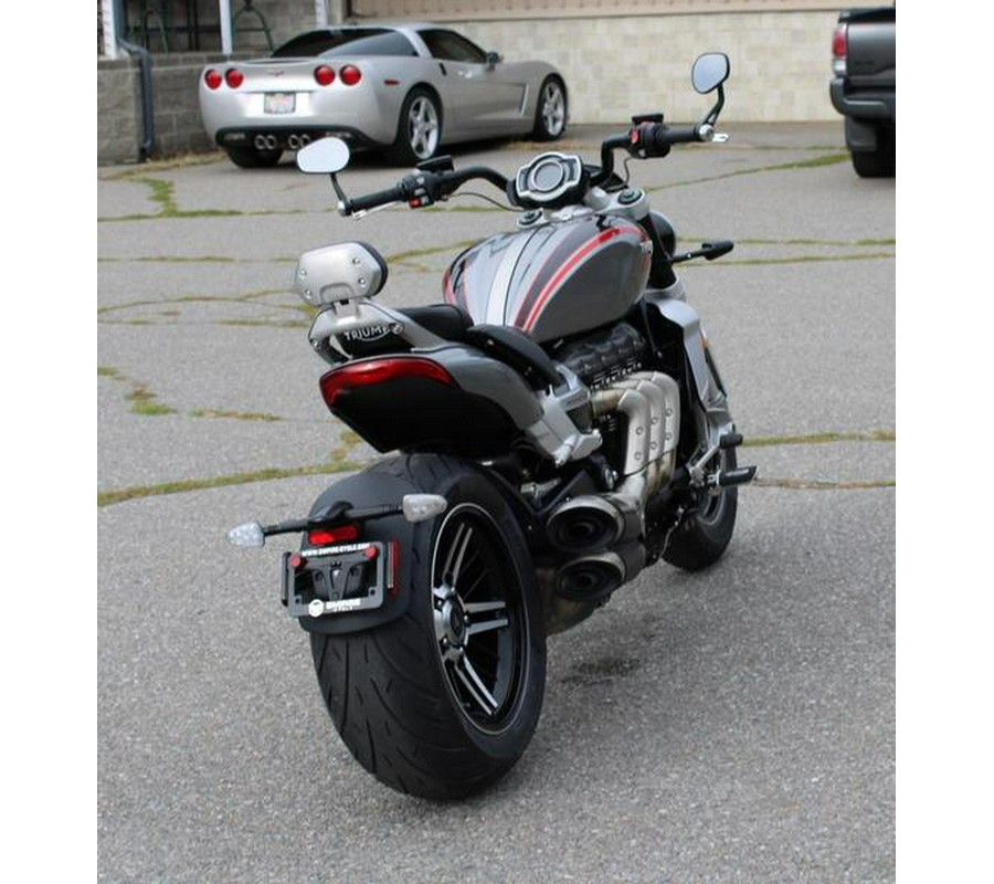 2022 Triumph Rocket 3 GT Silver Ice & Storm Grey