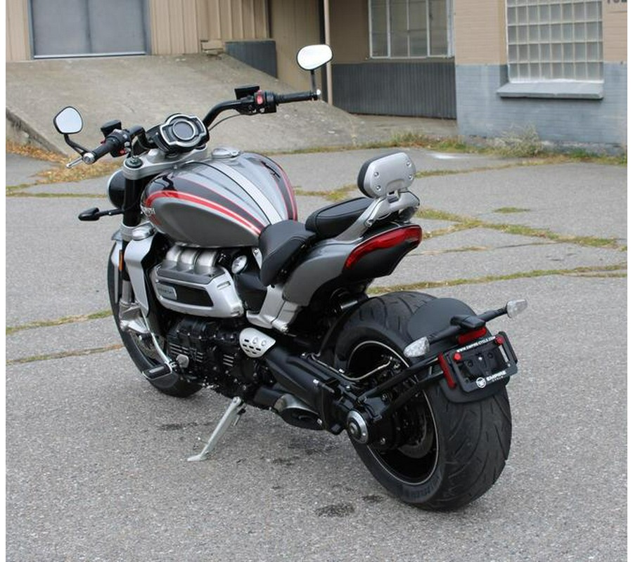 2022 Triumph Rocket 3 GT Silver Ice & Storm Grey