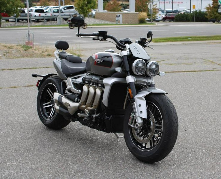 2022 Triumph Rocket 3 GT Silver Ice & Storm Grey