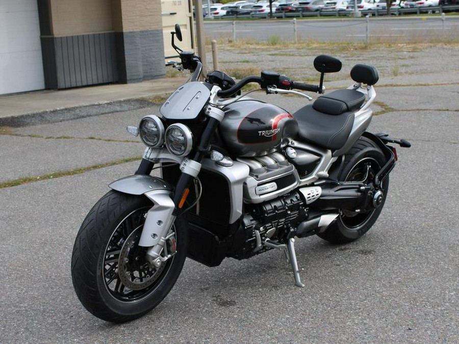 2022 Triumph Rocket 3 GT Silver Ice & Storm Grey