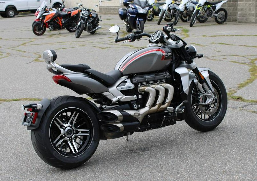 2022 Triumph Rocket 3 GT Silver Ice & Storm Grey
