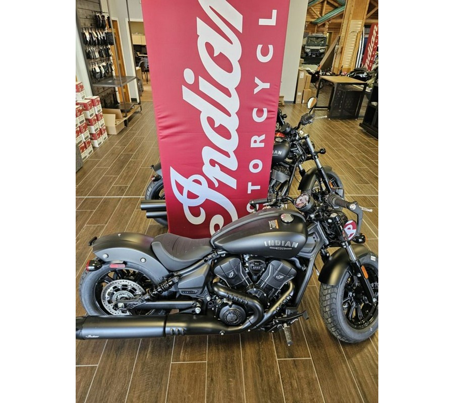 2025 Indian Motorcycle® Scout® Bobber Limited +Tech Black Smoke