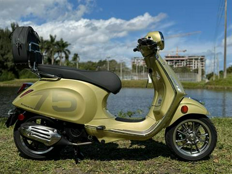 2021 Vespa Primavera 150 75th